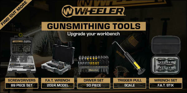 1907 AU SPORT Wheeler Range of Gunsmithing Tools 600x300 Mobile Banner