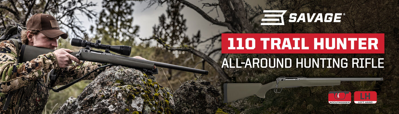 2380 AU SPORT Savage 110 Trail Hunter DESKTOP Banner