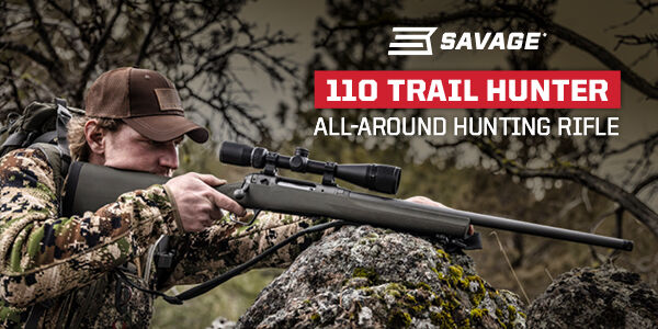 2380 AU SPORT Savage 110 Trail Hunter MOBILE Banner