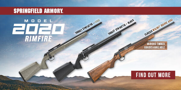 3396 AU SPORT Springfield Waypoint 2020 Rimfire Target Website MOBILE