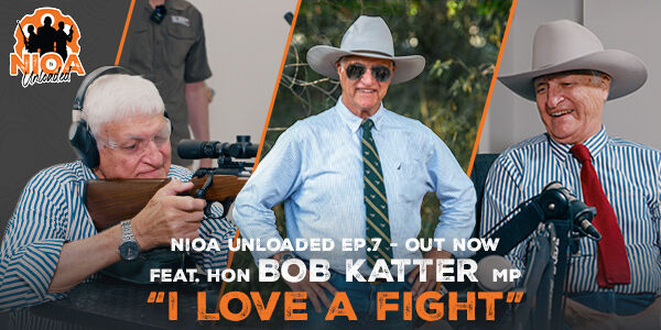 2235 AU SPORT NIOA Unloaded Bob Katter MOBILE Banner