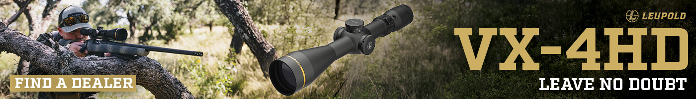 3261 AU SPORT Blog Leupold VX 4 HD Series of Scopes Launch Introduction 1400 x 200