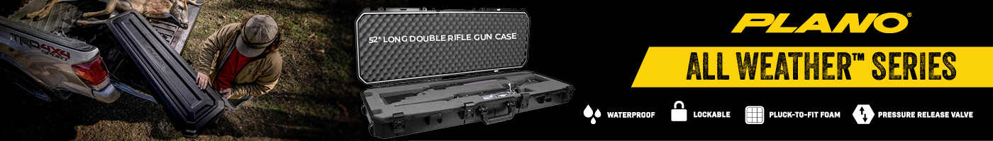 1632 AU SPORT Plano AW2 Double rifle case PLA11852 BLOGAD