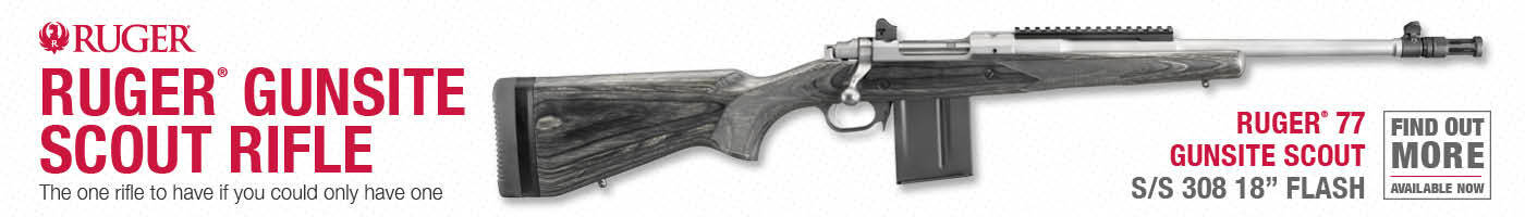 1769 AU SPORT Ruger Gunsite Scout 77 GS308 F BLOG Ad 1400x200