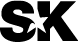 SK Ammo Logo Black